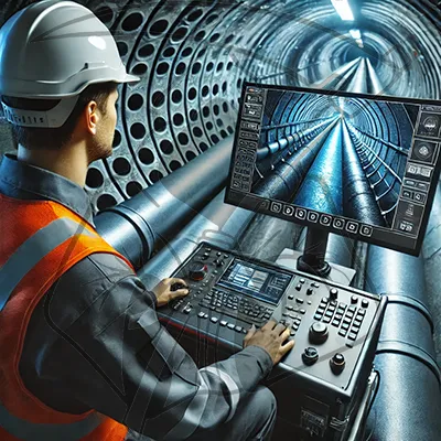 Kamerový monitoring potrubí